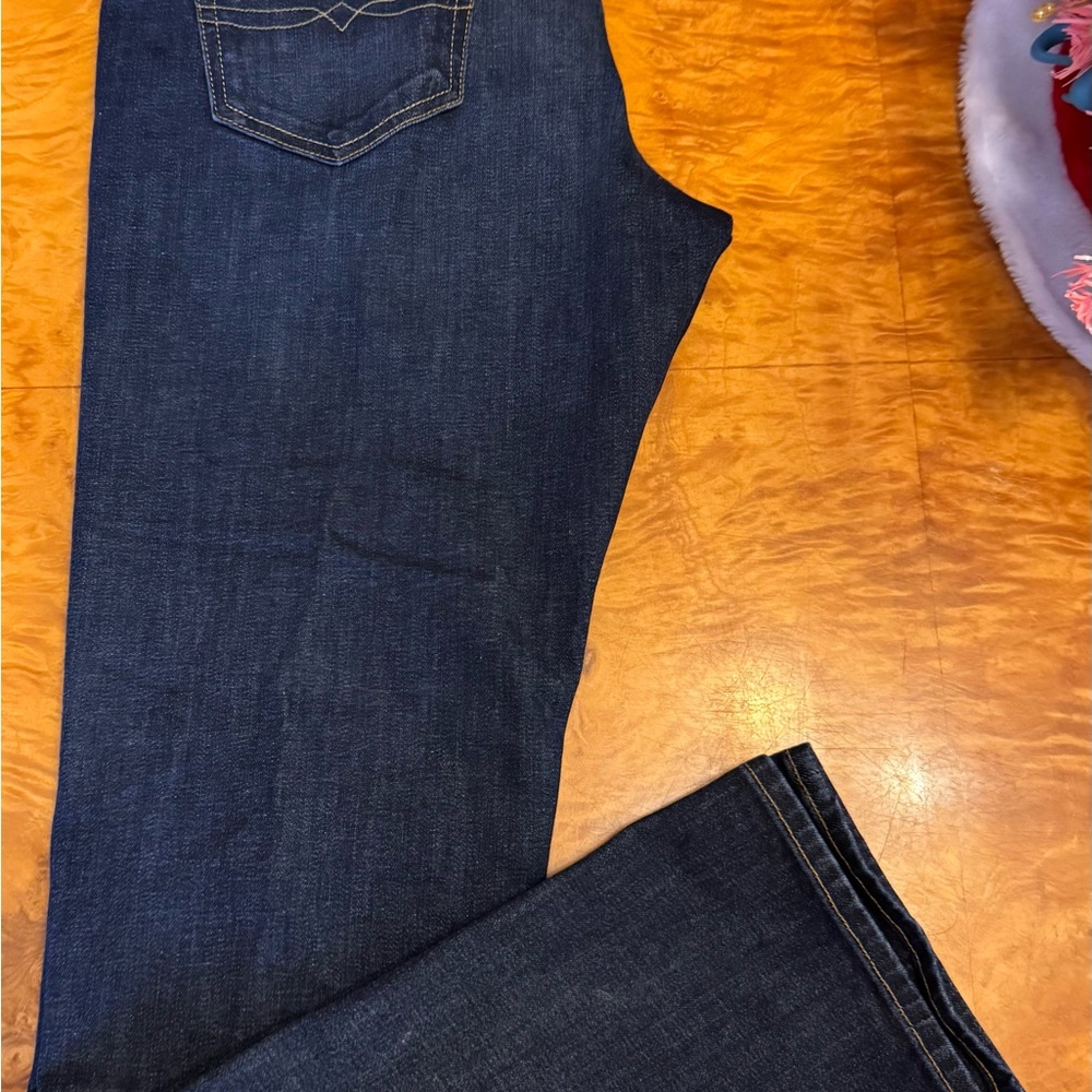 Lucky Brand 410 Athletic Slim Men's Blue Jeans 36 X 34 - Picture 5 of 11